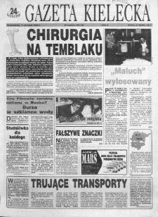 Gazeta Kielecka: 24 godziny, 1993, R.5, nr 6