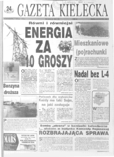 Gazeta Kielecka: 24 godziny, 1993, R.5, nr 21