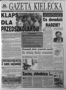 Gazeta Kielecka: 24 godziny, 1993, R.5, nr 34