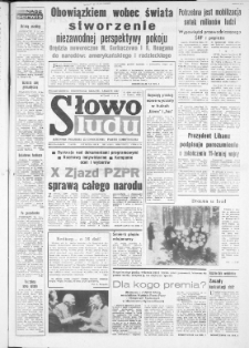 Słowo Ludu : dziennik Polskiej Zjednoczonej Partii Robotniczej, 1986 R.XXXVII, nr 2