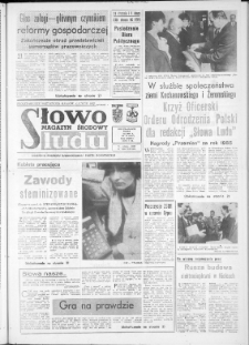 Słowo Ludu : dziennik Polskiej Zjednoczonej Partii Robotniczej, 1986 R.XXXVII, nr 18