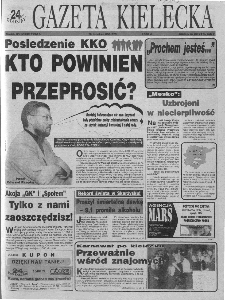 Gazeta Kielecka: 24 godziny, 1993, R.5, nr 38