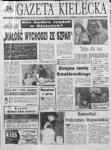 Gazeta Kielecka: 24 godziny, 1993, R.5, nr 41