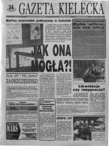 Gazeta Kielecka: 24 godziny, 1993, R.5, nr 56