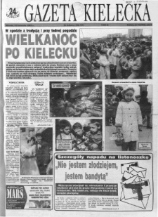 Gazeta Kielecka: 24 godziny, 1993, R.5, nr 71