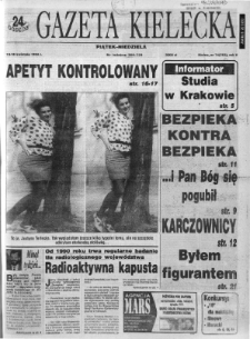 Gazeta Kielecka: 24 godziny, 1993, R.5, nr 74