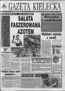 Gazeta Kielecka: 24 godziny, 1993, R.5, nr 76