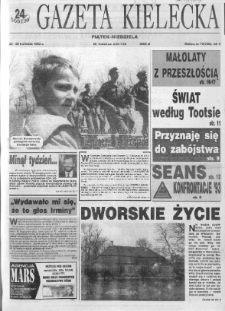 Gazeta Kielecka: 24 godziny, 1993, R.5, nr 79