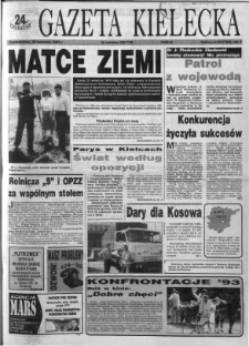 Gazeta Kielecka: 24 godziny, 1993, R.5, nr 80