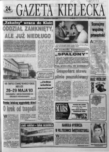 Gazeta Kielecka: 24 godziny, 1993, R.5, nr 82