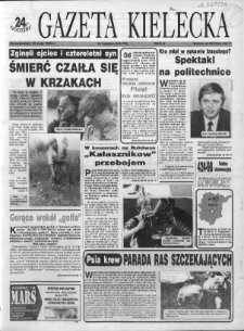 Gazeta Kielecka: 24 godziny, 1993, R.5, nr 89
