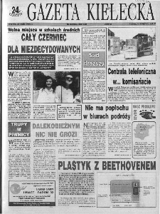 Gazeta Kielecka: 24 godziny, 1993, R.5, nr 100