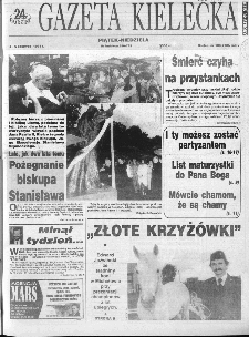Gazeta Kielecka: 24 godziny, 1993, R.5, nr 108