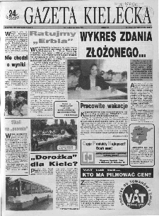 Gazeta Kielecka: 24 godziny, 1993, R.5, nr 124
