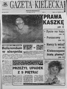 Gazeta Kielecka: 24 godziny, 1993, R.5, nr 127