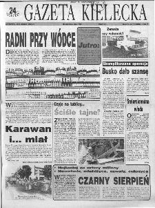 Gazeta Kielecka: 24 godziny, 1993, R.5, nr 156