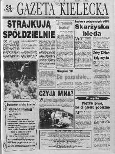 Gazeta Kielecka: 24 godziny, 1993, R.5, nr 168