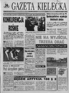Gazeta Kielecka: 24 godziny, 1993, R.5, nr 190