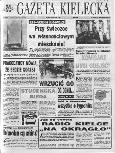 Gazeta Kielecka: 24 godziny, 1993, R.5, nr 205