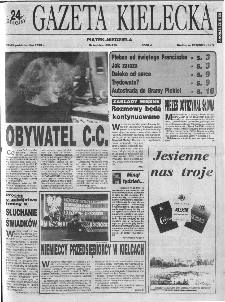 Gazeta Kielecka: 24 godziny, 1993, R.5, nr 207