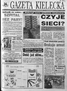 Gazeta Kielecka: 24 godziny, 1993, R.5, nr 208