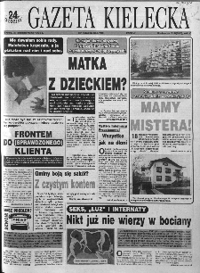 Gazeta Kielecka: 24 godziny, 1993, R.5, nr 210