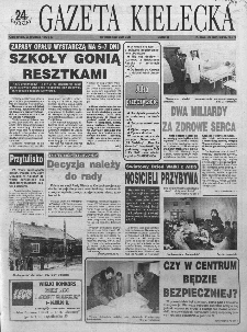 Gazeta Kielecka: 24 godziny, 1993, R.5, nr 234