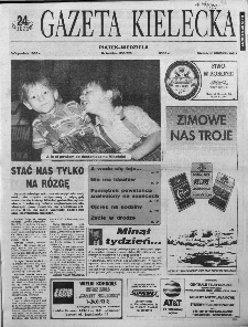 Gazeta Kielecka: 24 godziny, 1993, R.5, nr 235