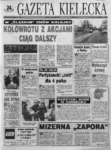 Gazeta Kielecka: 24 godziny, 1993, R.5, nr 247