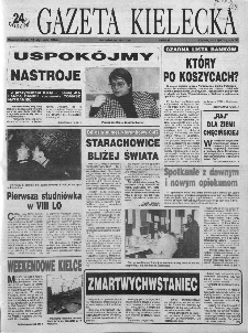 Gazeta Kielecka: 24 godziny, 1994, R.6, nr 21