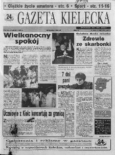 Gazeta Kielecka: 24 godziny, 1994, R.6, nr 66