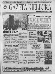 Gazeta Kielecka: 24 godziny, 1994, R.6, nr 85