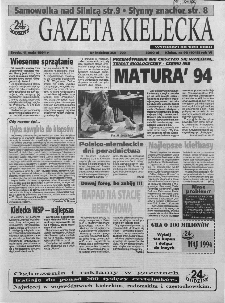 Gazeta Kielecka: 24 godziny, 1994, R.6, nr 90