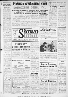 Słowo Ludu : dziennik Polskiej Zjednoczonej Partii Robotniczej, 1986 R.XXXVII, nr 65