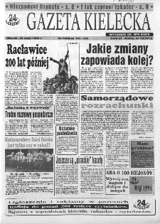Gazeta Kielecka: 24 godziny, 1994, R.6, nr 99