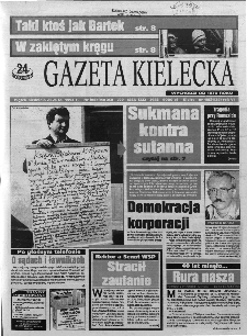 Gazeta Kielecka: 24 godziny, 1994, R.6, nr 185