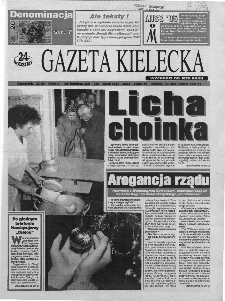 Gazeta Kielecka: 24 godziny, 1994, R.6, nr 247