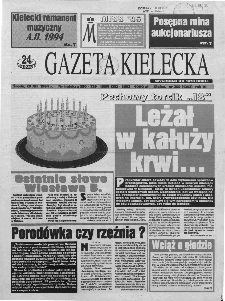 Gazeta Kielecka: 24 godziny, 1994, R.6, nr 250