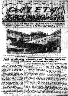 Gazeta Tygodniowa. Poświęcona sprawom religijnym, oświatowym i społecznym,1937, R.8, nr 16