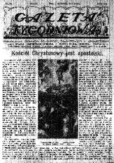 Gazeta Tygodniowa. Poświęcona sprawom religijnym, oświatowym i społecznym,1937, R.8, nr 32