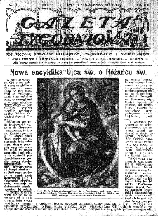 Gazeta Tygodniowa. Poświęcona sprawom religijnym, oświatowym i społecznym,1937, R.8, nr 42