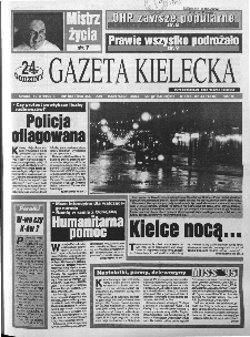 Gazeta Kielecka: 24 godziny, 1995, R.7, nr 33