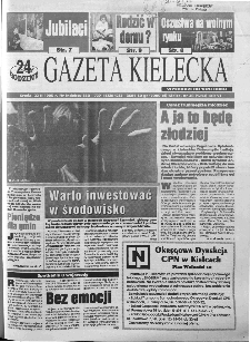 Gazeta Kielecka: 24 godziny, 1995, R.7, nr 38