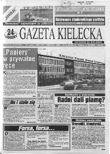 Gazeta Kielecka: 24 godziny, 1995, R.7, nr 42