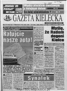 Gazeta Kielecka: 24 godziny, 1995, R.7, nr 65