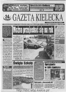 Gazeta Kielecka: 24 godziny, 1995, R.7, nr 79