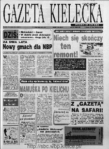 Gazeta Kielecka: 24 godziny, 1995, R.7, nr 167
