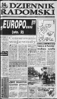 Dziennik Radomski : 24 godziny, 1992, R.2, nr 25