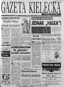 Gazeta Kielecka: 24 godziny, 1995, R.7, nr 191