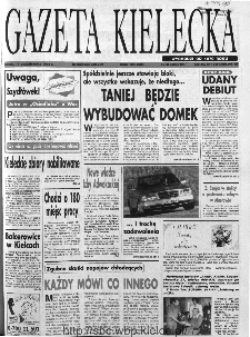 Gazeta Kielecka: 24 godziny, 1995, R.7, nr 192